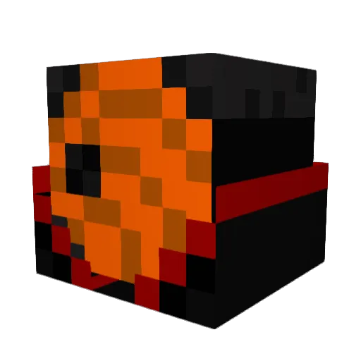 luckwojtas Minecraft avatar head, 3D render