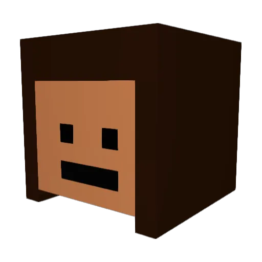 lucmania22 Minecraft avatar head, 3D render