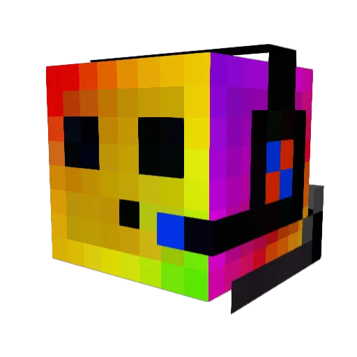 lucwad12 Minecraft avatar head, 3D render
