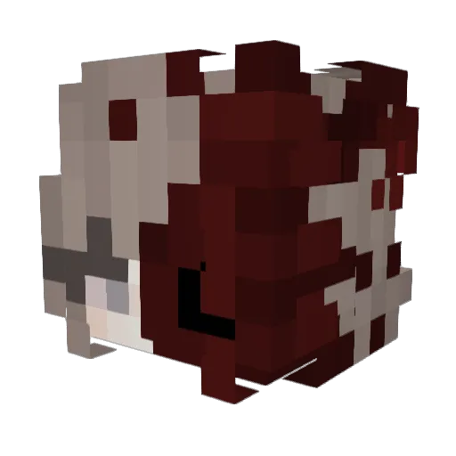 lucymerr Minecraft avatar head, 3D render