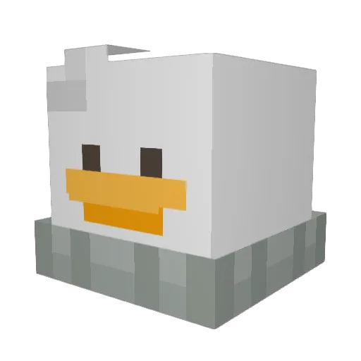 lucypierce01 Minecraft avatar head, 3D render