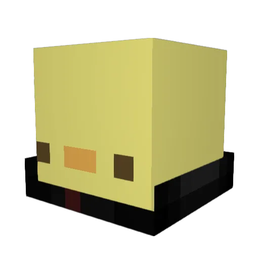 ludi_hans Minecraft avatar head, 3D render