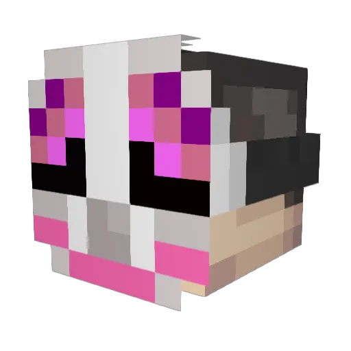 ludvig218 Minecraft avatar head, 3D render