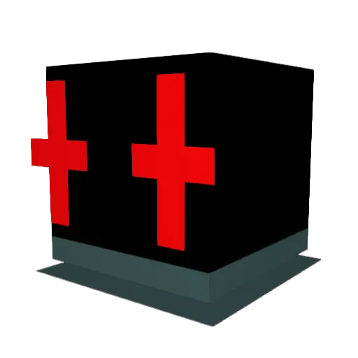 ludvigcrafter Minecraft avatar head, 3D render