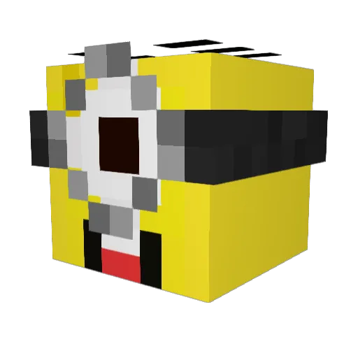 ludvigsen1234 Minecraft avatar head, 3D render