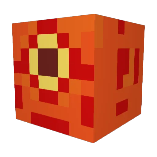 lugingi Minecraft avatar head, 3D render