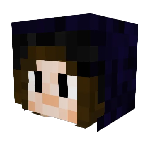 luigis07 Minecraft avatar head, 3D render