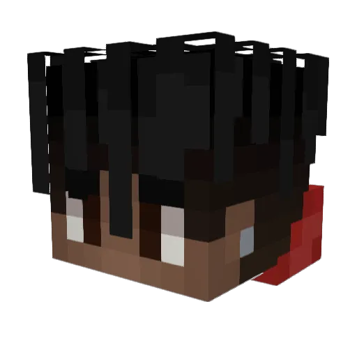 luimej26 Minecraft avatar head, 3D render