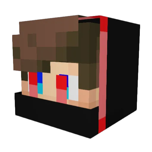 luisalberto2012 Minecraft avatar head, 3D render