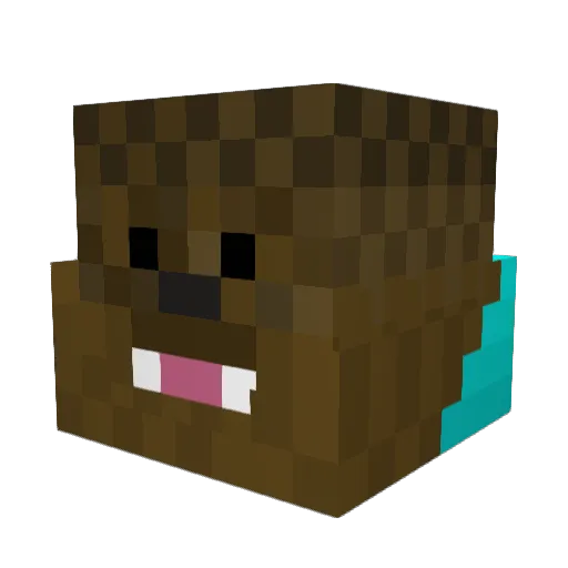 luisang11 Minecraft avatar head, 3D render