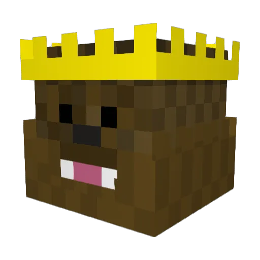 luisd003 Minecraft avatar head, 3D render