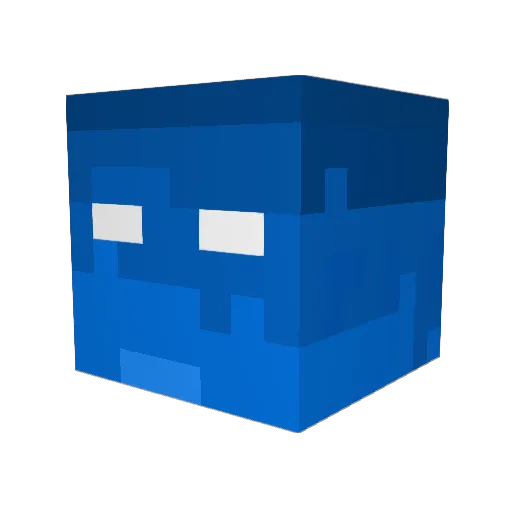 luisgbr99 Minecraft avatar head, 3D render