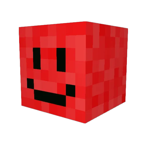 luisht37 Minecraft avatar head, 3D render