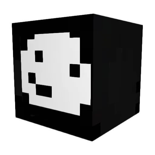 luisnaviel Minecraft avatar head, 3D render