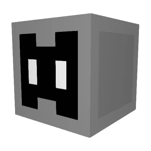 luizbiel Minecraft avatar head, 3D render