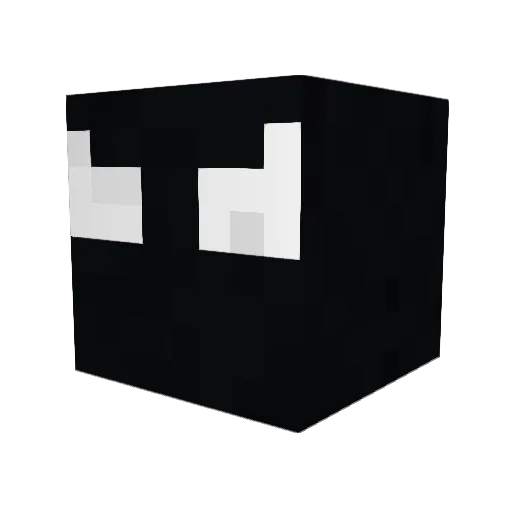 luk19132 Minecraft avatar head, 3D render