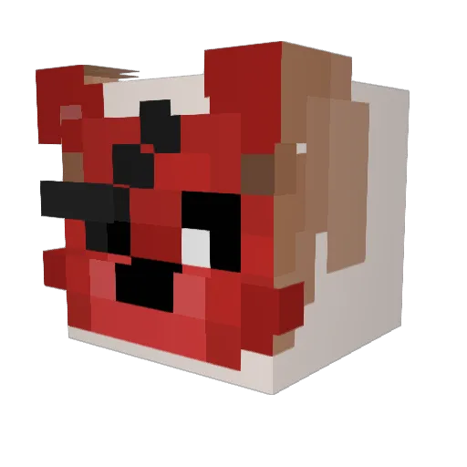 luka_kvintra Minecraft avatar head, 3D render