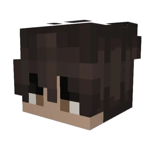 lukakaderprofi Minecraft avatar head, 3D render