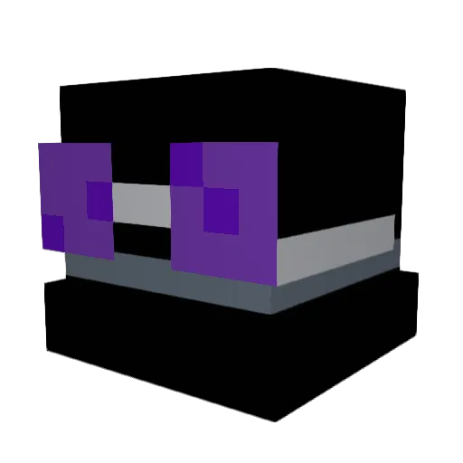 lukalak Minecraft avatar head, 3D render