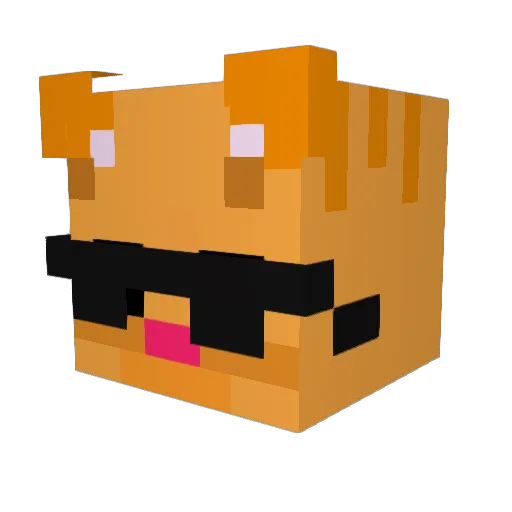 lukamodric9 Minecraft avatar head, 3D render