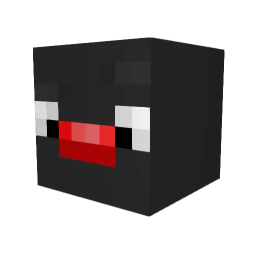 lukari0_04 Minecraft avatar head, 3D render