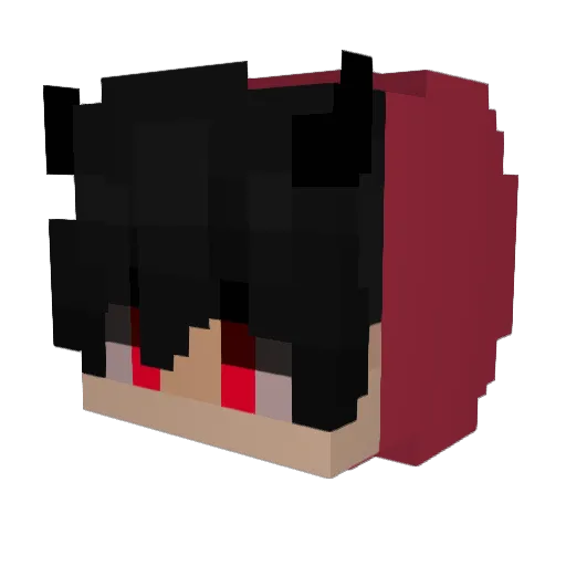 lukaroma2010 Minecraft avatar head, 3D render