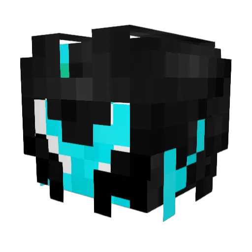 lukas07_kontio Minecraft avatar head, 3D render