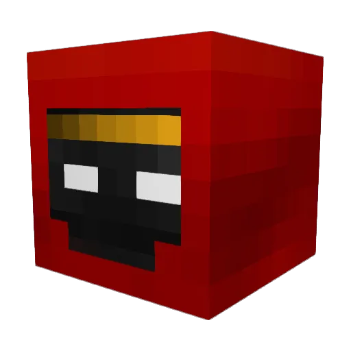lukasgc15 Minecraft avatar head, 3D render