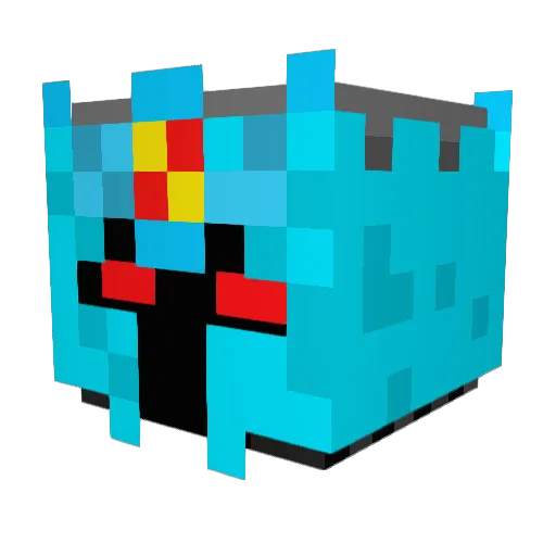 lukaskarting Minecraft avatar head, 3D render