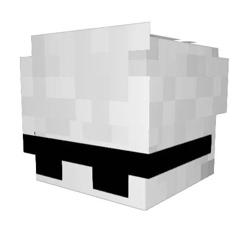 lukaso983 Minecraft avatar head, 3D render
