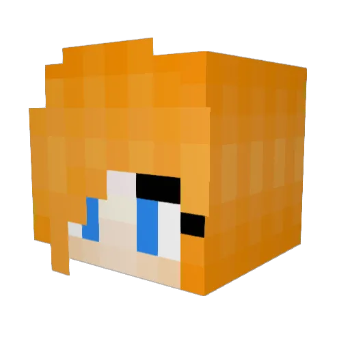 lukasz1460 Minecraft avatar head, 3D render