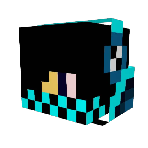 lukasz2010 Minecraft avatar head, 3D render