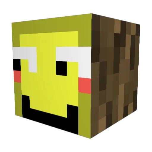 luke126456 Minecraft avatar head, 3D render