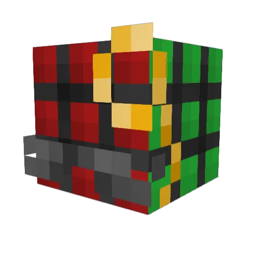 luke29073 Minecraft avatar head, 3D render