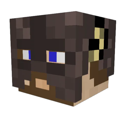 lukeblade123 Minecraft avatar head, 3D render