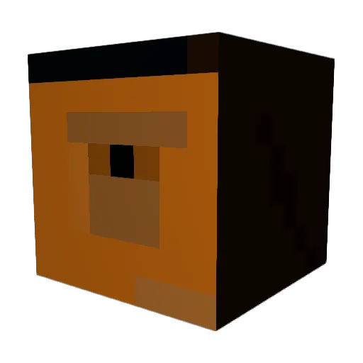 lukedjsmith Minecraft avatar head, 3D render