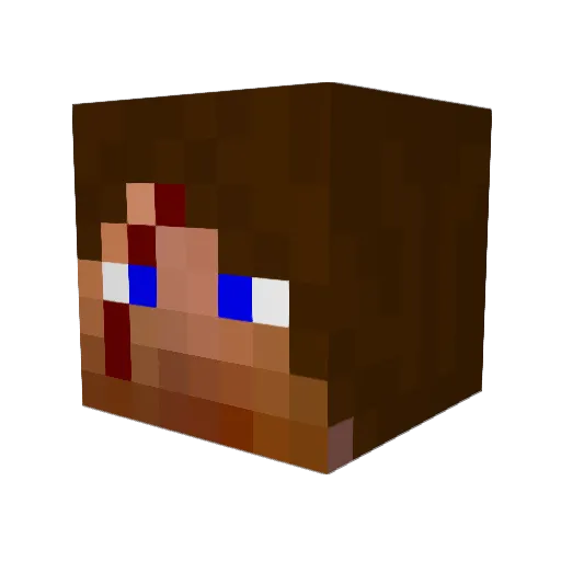 lukeeboy99 Minecraft avatar head, 3D render