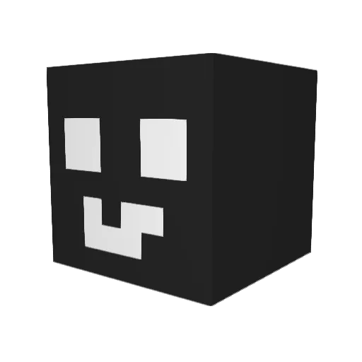 lukeecz Minecraft avatar head, 3D render