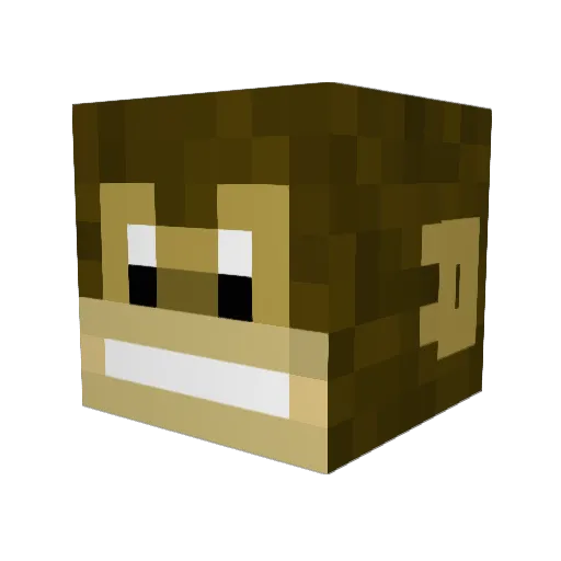 lukekil5 Minecraft avatar head, 3D render