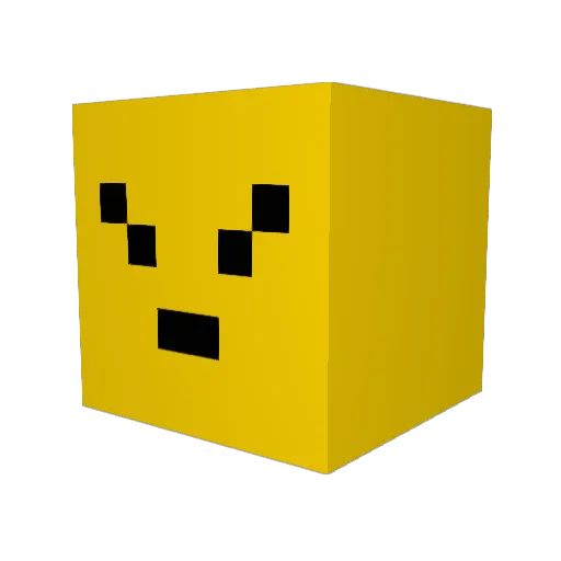lukemh97 Minecraft avatar head, 3D render