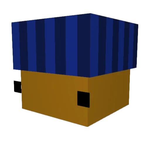 lukeplaylol Minecraft avatar head, 3D render