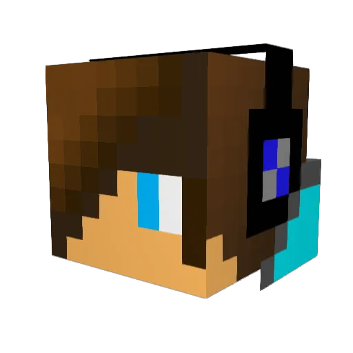 lukeyada2003 Minecraft avatar head, 3D render