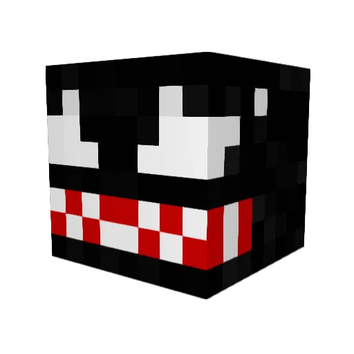 lukinhasgamer Minecraft avatar head, 3D render