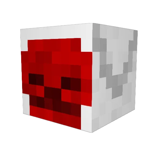 lukinpepa Minecraft avatar head, 3D render