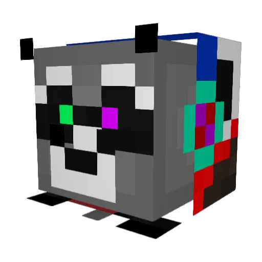 lukios848 Minecraft avatar head, 3D render