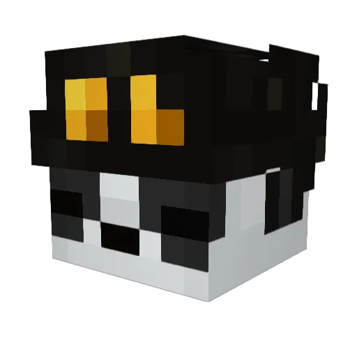 lukitaJR Minecraft avatar head, 3D render
