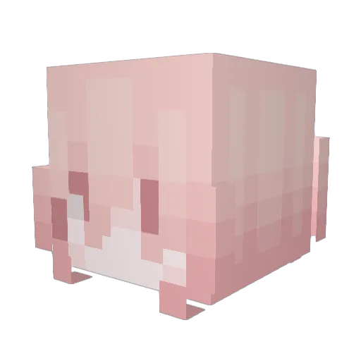 lukithanh Minecraft avatar head, 3D render
