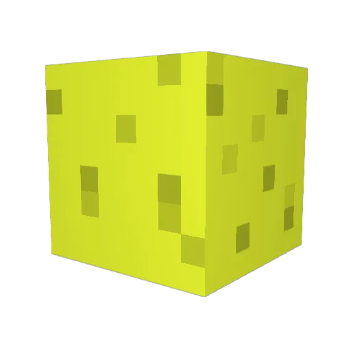 lukkelukke Minecraft avatar head, 3D render