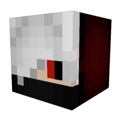lukr99 Minecraft avatar head, 3D render