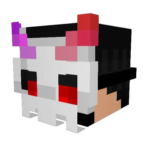 lukylord23 Minecraft avatar head, 3D render